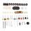220V 150W Variable Speed Electric Grinder with 91pcs Accessories Mini Rotary Tool Drill 4