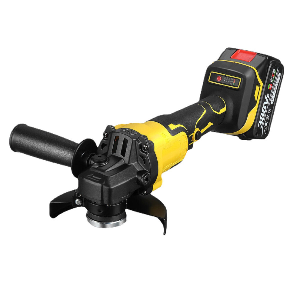 (Eu Plug) 1280W 8500Rpm 3 Gears 125Mm Brushless Lithium Electric Angle Grinder For Makiita 18V Battery 1138392134740