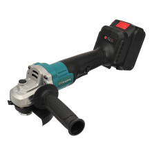 (Without Battery) 100mm 1580W Electric Cordless Brushless Angle Grinder Grinding Cutting Machine Tool Fit Makita EU Plug