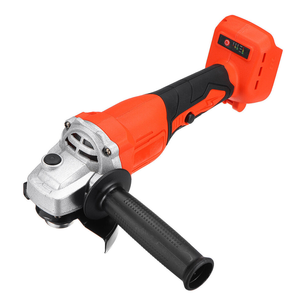 (Red) 800W 100mm/125mm Brushless Cordless Angle Grinder For Makita 18V Battery Metal Cutting Grinding Polishing Tool