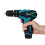 (EU Plug) 18V Cordless Three-Function Impact Drill Impact Screwdriver Driver Set 3