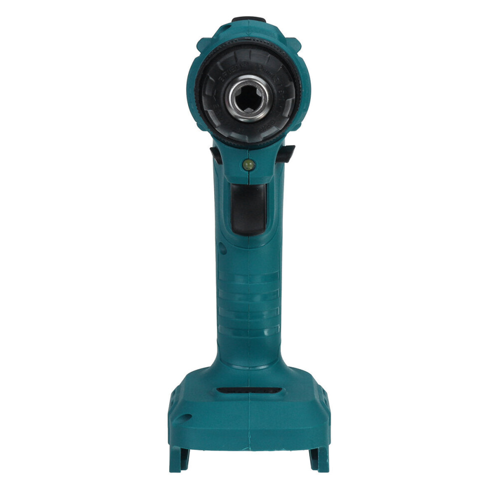 (Blue, 10mm) 350N.m 1800rpm Brushless Electric Drill LED Rechargeable Power Drill For Makita 18V Battery