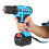 21V 1.5Ah Lithium-ion Cordless Hammer Drill Driver Kit With 2 Speed 3