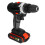 (Electric Impact Drill, EU Plug) 98VF Rechargeable Electric Cordless Impact Drill Screwdriver 25+1 Torque LED 1
