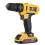 (Two Batteries, EU Plug) 48VF Impact Drill Cordless Screwdriver Drill 25+3 Torque 2 Speed Drilling Battery Indicator Tool 11