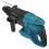 (Plastic Box) Electric Cordless Demolition Jack Hammer Impact Drill Concrete Breakers Punch Kit 3