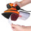 (EU Plug) 200W Mouse Detail Sander Small Sander with 12Pcs Sandpapers Dust Collection Box Hand Sander 4