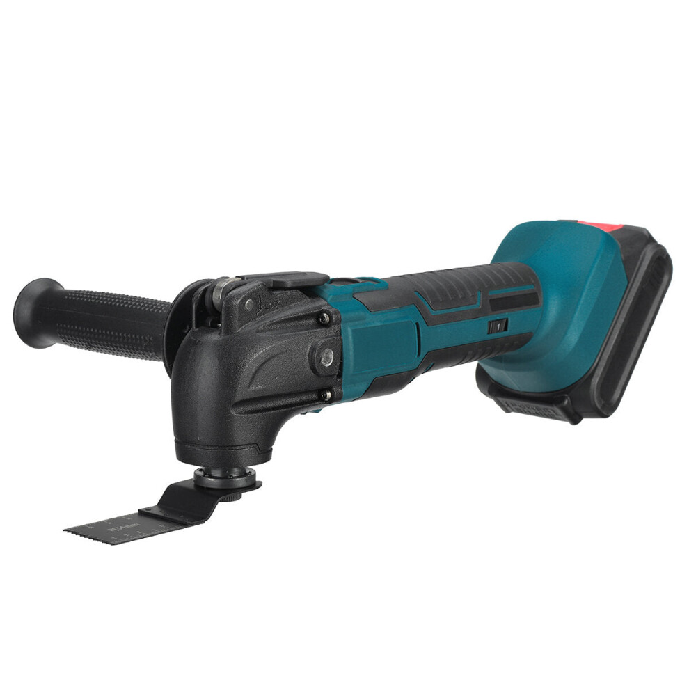 (Two Batteries) 4 Cordless Oscillating Multi-tool Trimmer 6 Speed Electric Shovel Cutting Power Tool For Makita Battery