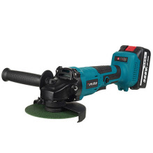(Blue, EU Plug) 388V 100mm/125mm M10/M14 Eletric Polisher With Battery