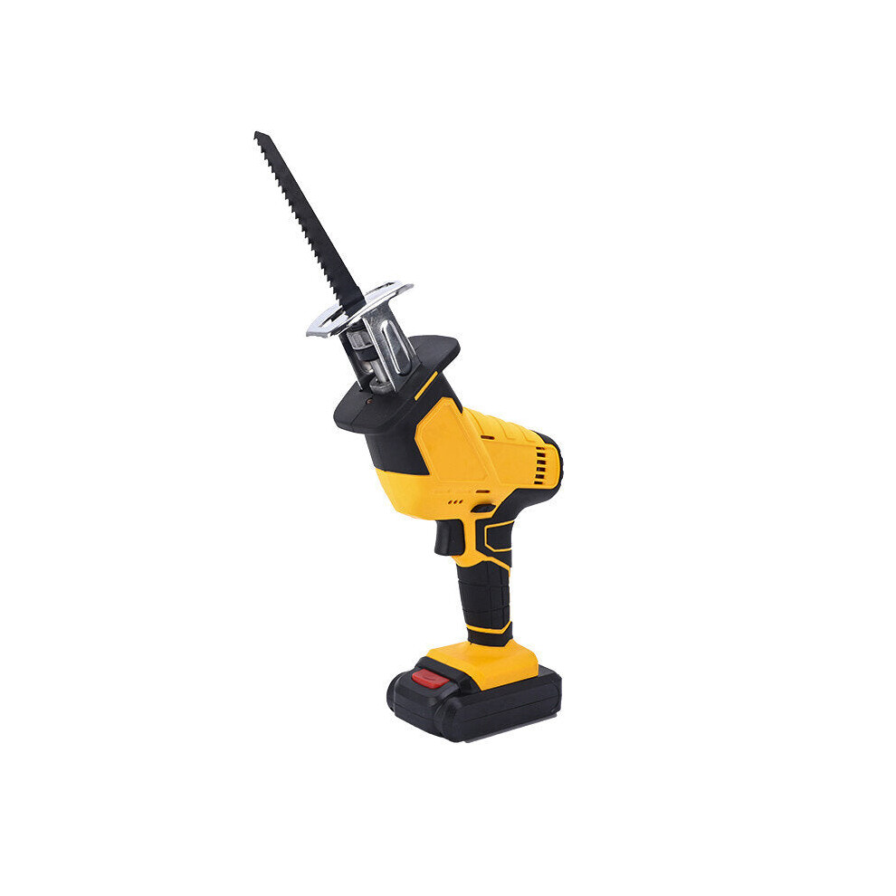 (Two Batteries) 18V Cordless Electric Reciprocating Saw Sabre Saw Jigsaw Cutting Cutter Battery