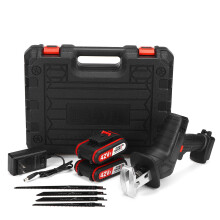 (42V) 36VF/42VF Cordless Reciprocating Saw Mini Electric Saws Set W/ 2pcs LI-ION Rechargeable Battery