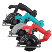 (Red) 125mm 10800RPM Multifunction Circular Saw Scale Bevel Cutting Power Tools For 18V Battery