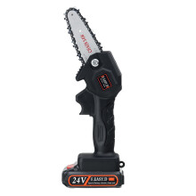 (Green) 24V Rechargeable Cordless Electric Saw Portable Woodworking Cutting Tool W/ Battery