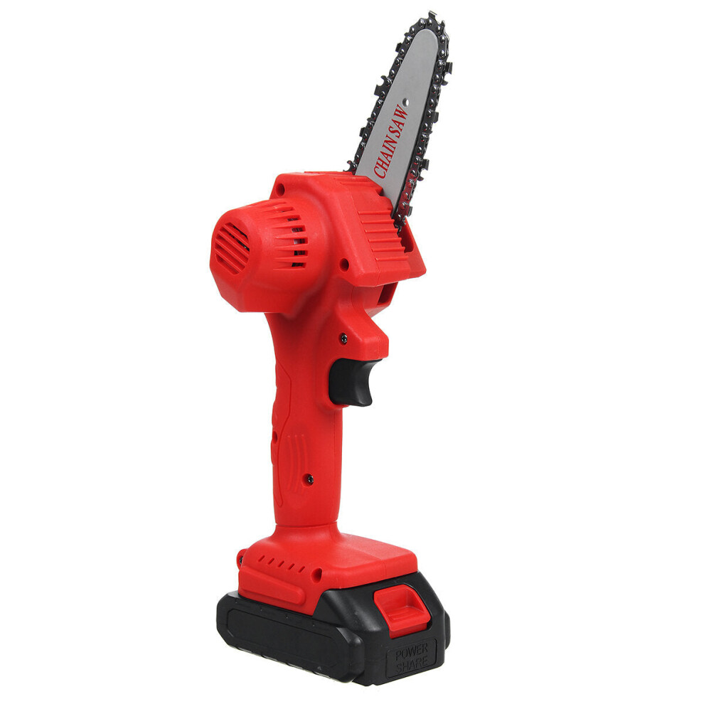 (One Battery) 26V 4inch Rechargeable Portable Saw Woodworking Electric Saws High Carbon Steel
