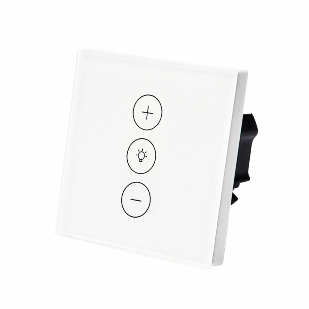 (US) WiFi Smart Wall Touch Light Dimmer Switch Tuya APP Remote Control Works with Amazon Alexa and Google Home