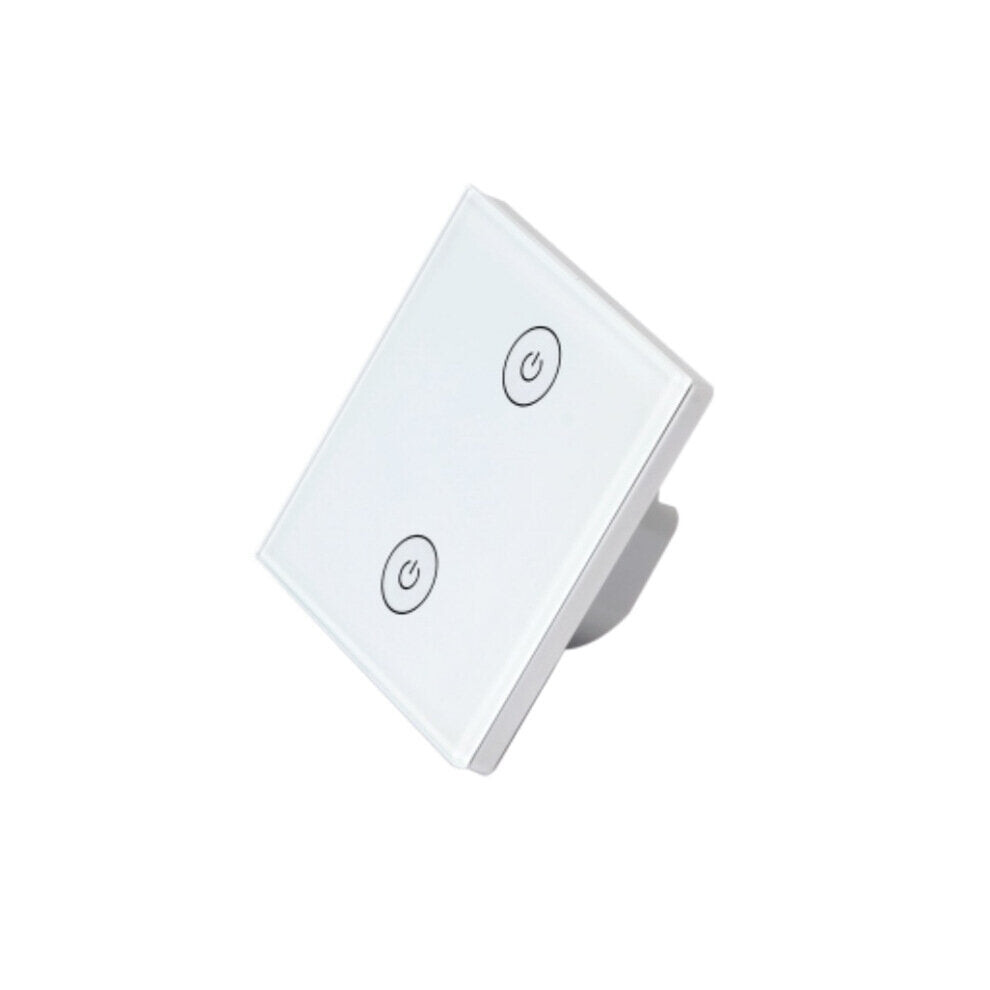 Smart Eu Dual Control 2Gang Switch Works With Amazon Alexa Google Home Wifi+Rf433 6112211883564