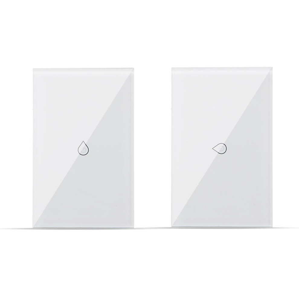 (vertical version) WiFi Smart Boiler 16A Switch Water Heater Tuya APP Remote Control Alexa Google Home Voice Control Glass Panel