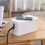(Black) Small Size Cable Storage Box Wire Management Socket Safety Cable Organizer Container 5