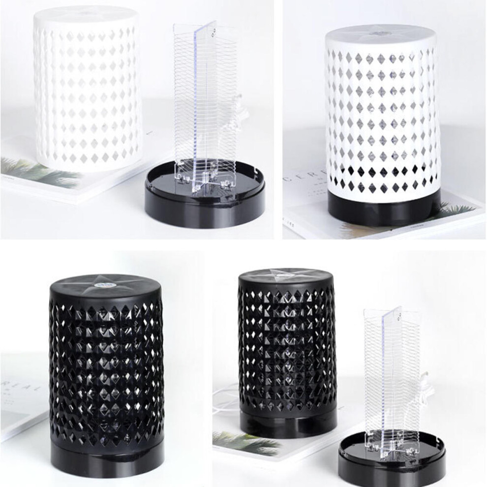 (White) USB Electric Shock Type Mosquito Killer Lamp LED Light Trap Fly Bug Pest Insect Zapper
