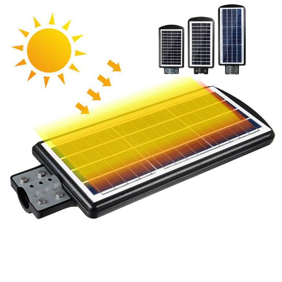 (40W) 50/100/150LED Solar Powered Light Wall Street Lamp Sensor Floodlight IP65 Waterproof