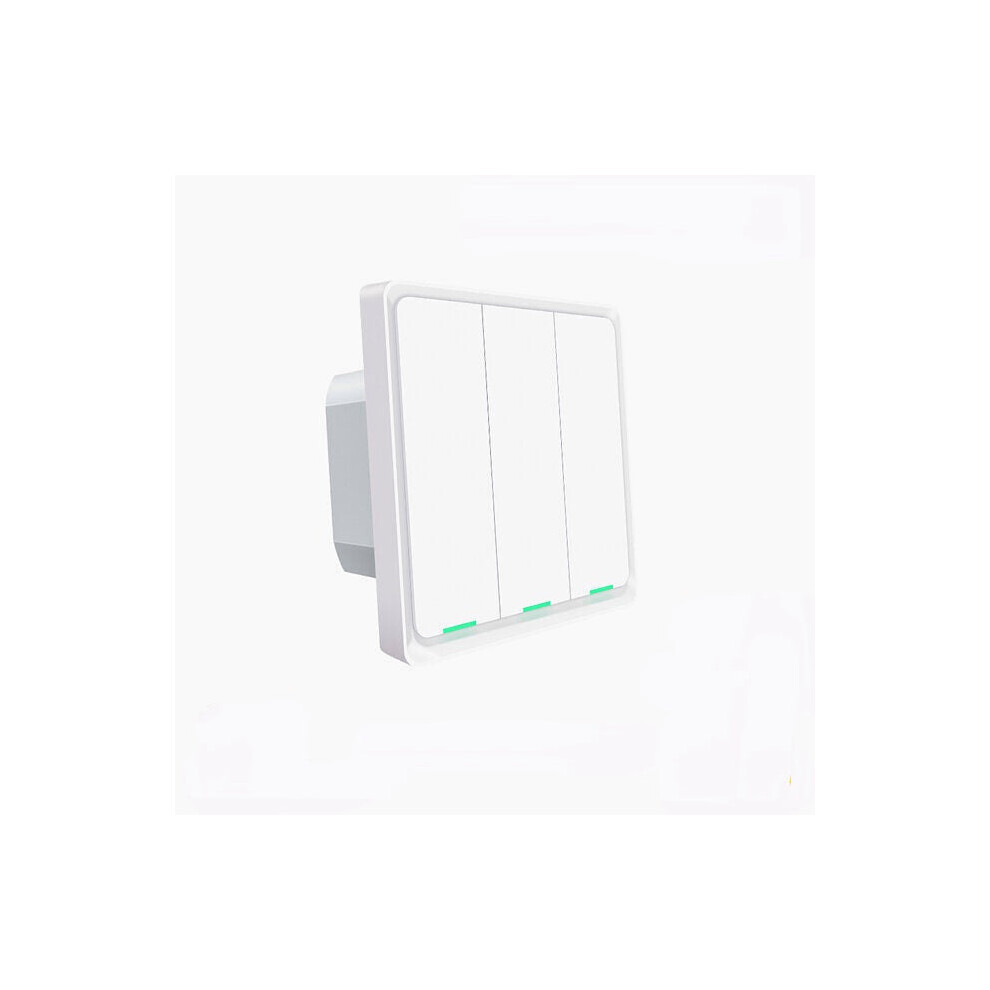 (1Ch) Wifi Smart Wall Light Switch Neutral Wire Required Multi-Control Association In App Works With Alexa 6112212082072