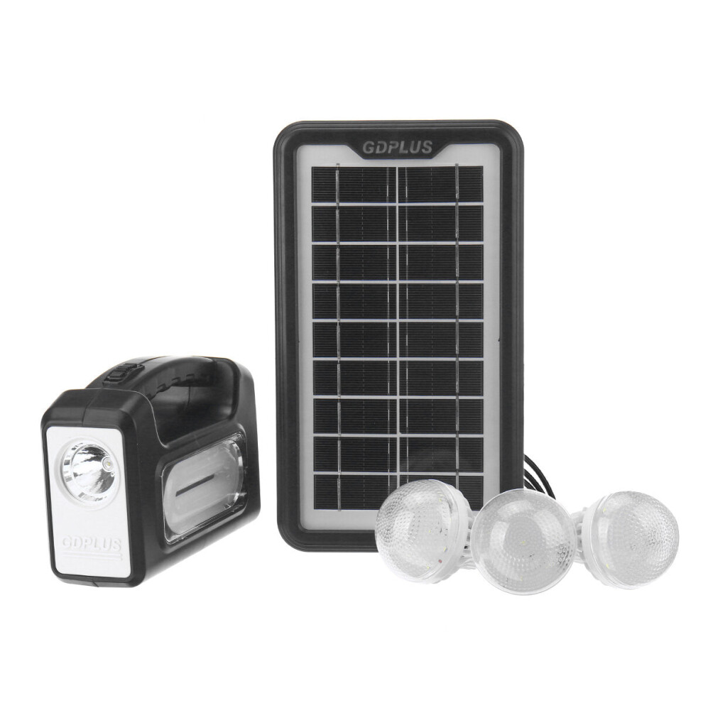 Photos - Solar Panel GreenZech Solar Power Panel Generator LED Light USB Charger Home Outdoor Lighting System 