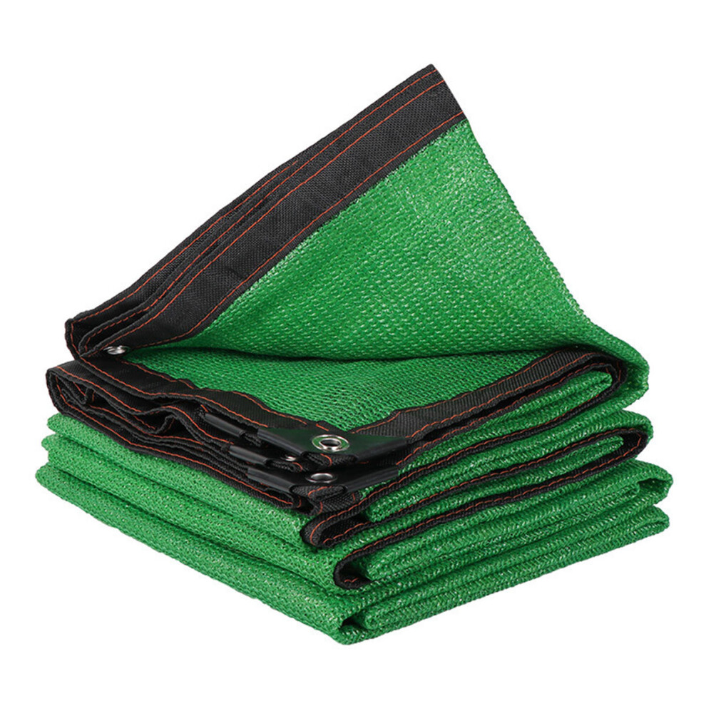 (3*3M) Sunshade Net Sail Awning Cover Outdoor Garden Canopy 6 Stitches 80% Sunshade Green Net