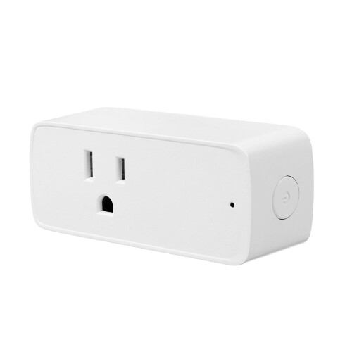 AC 100-240V Mini Smart WiFi Socket Switch App Remote Control Timing Function Voice Control with USB 2