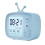 (Pink) DC 5V Digital Alarm Clock Temperature Display Cartoon Bedside Student Backlight 5