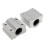 (1000mm) 8mm Shaft 200-1000mm Length Optical Linear Rail Guide Support CNC Set 6