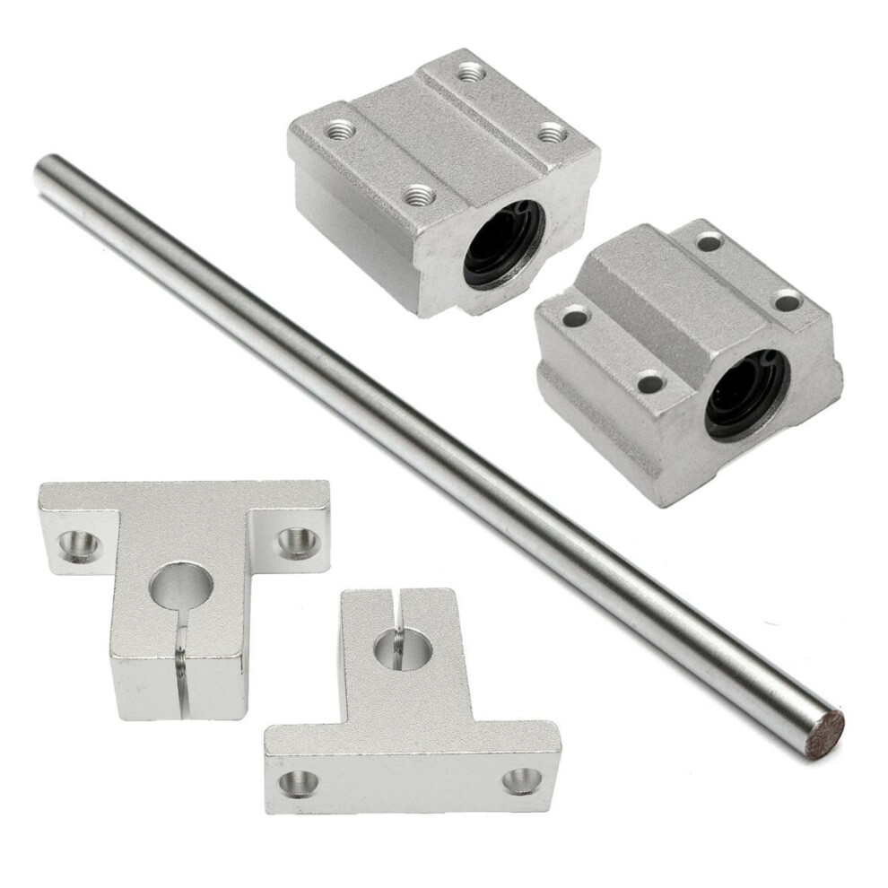 (800Mm) 8Mm Shaft 200-1000Mm Length Optical Linear Rail Guide Support Cnc Set 9078193536300