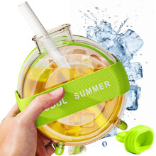 (Green) 2 in 1 Ice Maker Ice Tray Water Bottle Press Ice Bottle Summer Portable Ice Maker Kettle Reusable Food Grade Ice Maker Gadget