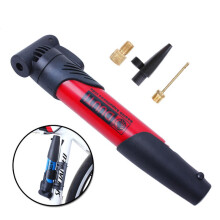 (Blue) Bike Bicycle Inflator Pump Mini Portable Ball Toys MTB Road Bike Tire Motorcycle E-bike