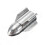 (Silver) Rocket Shaped Bicycle Wheel Tire Air Valve Caps Cover 8