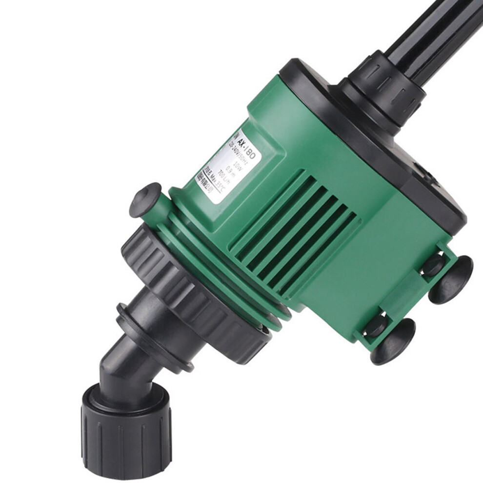 (10W, 5M) 700/1000L/H Aquarium Gravel Cleaner Sand Fish Tank Pumps Sand Water Pump Changer Hose 2M