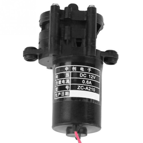 DC12V 0.6A Mini Plastic High Efficiency Low Pressure Self-priming Gear Water Pump Tool 2