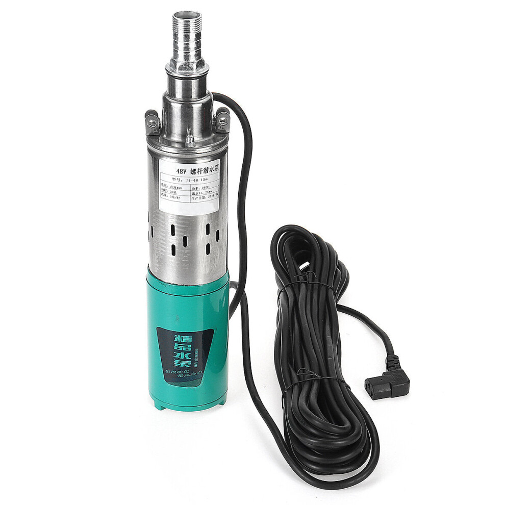 (12V) 12V/24V/48V 250W Submersible Deep Well Water Pump Irrigation Agricultural Pumps