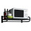 (S, Square Tube Style) Microwave Oven Stand Storage Rack Kitchen Storage Bracket Shelf Space Saving Kitchen Organizer 2