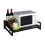 (S, Square Tube Style) Microwave Oven Stand Storage Rack Kitchen Storage Bracket Shelf Space Saving Kitchen Organizer 6