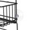 (Coffee) 1Pcs Kitchen Refrigerator Side Grid Storage Rack Side Shelf Rack Organizer 9