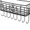 (Coffee) 1Pcs Kitchen Refrigerator Side Grid Storage Rack Side Shelf Rack Organizer 10