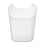 (White) Plastic 3 Compartments Kitchen Spoon Chopsticks Storage Holder Baskets Cage Organizer 6