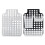 (White) Plastic 3 Compartments Kitchen Spoon Chopsticks Storage Holder Baskets Cage Organizer 1