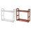 (Grey) Multifunctional Dtorage Rack Creative Kitchen Dtorage Rack Kitchen Utensils Rack with Guardrail 1