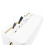 (White) Cable Storage Box Case Wire Management Power Plug Cord Socket Safety Desktop Organizer 3