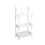(Bronze) 3 Layers Storage Rack Iron Art Shelf Multi Functional Kitchen Bathroom Corner Storage Rack for Home Decor Rack 5