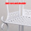 (White) 3 Layers Storage Rack Iron Art Shelf Multi Functional Kitchen Bathroom Corner Storage Rack for Home Decor Rack 3