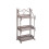 (White) 3 Layers Storage Rack Iron Art Shelf Multi Functional Kitchen Bathroom Corner Storage Rack for Home Decor Rack 1
