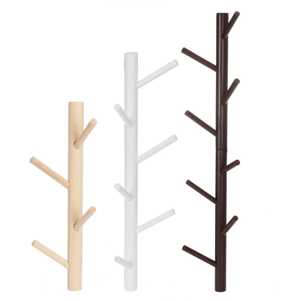 (White, 8 Hooks) Wall Hanging Coat Rack 45 External Oblique Hanging Rod Clothse Hanging Storage Rack-image-OPC-PGMGBDJ-NEW