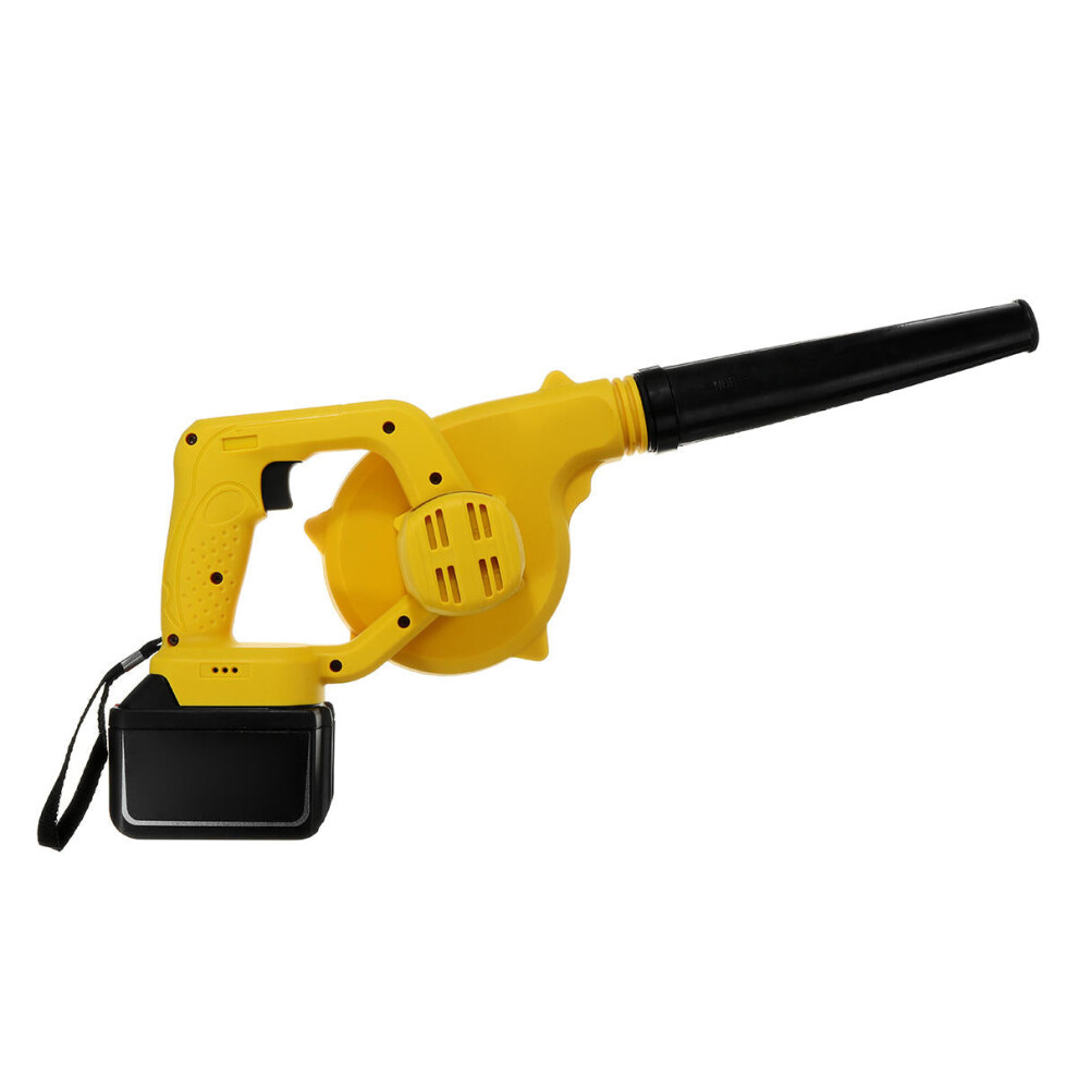(75800mah, 298vt) 2IN1 55800mAh Cordless Blower & Air Vacuum Dust Leaf Cleaner Handheld 2 Lithium Battery
